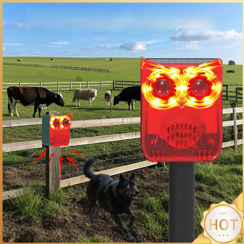 Barking Dog Alarm - Solarny alarm zewnętrzny z czujnikiem ruchu,
