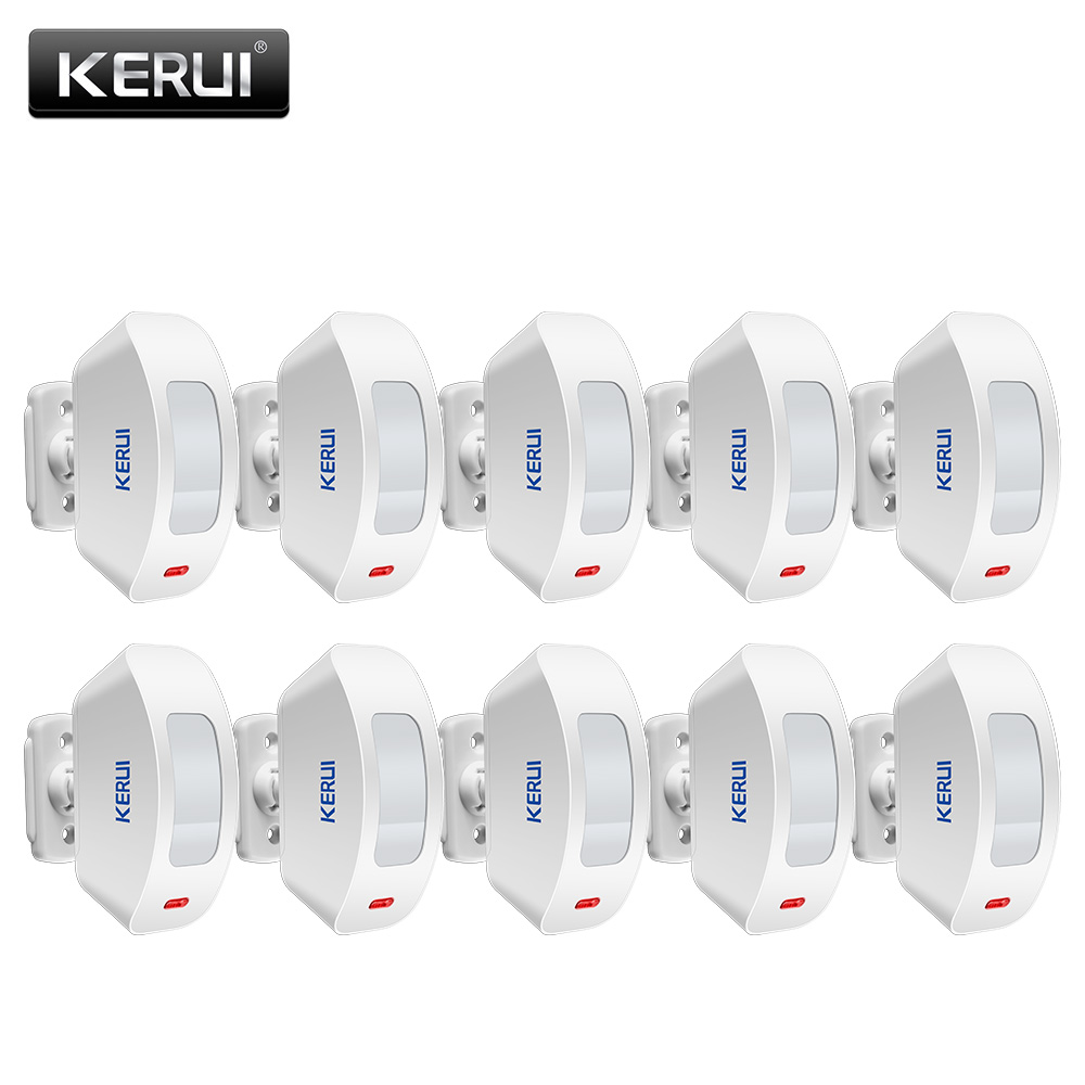Pet Immune Pir Sensor - KERUI bezprzewodowa kurtyna detektor podczerwieni okno