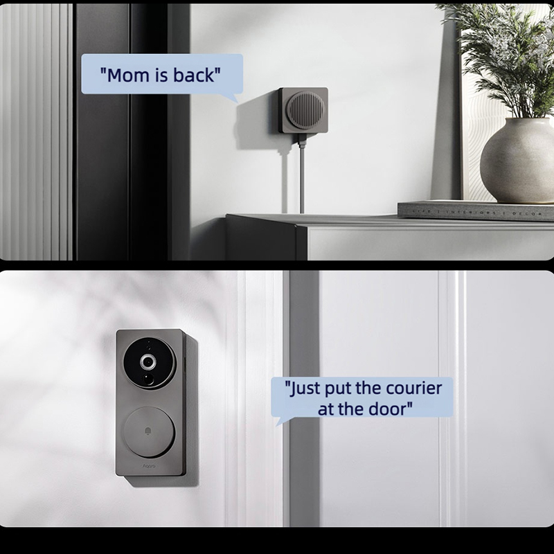 Home Security Doorbell Camera - Aqara Inteligentny Wideodomofon 1080P Bezprzewodowa Kamera