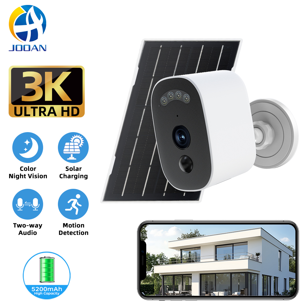Home Security Business - Kamera bezpieczeństwa Jooan 3K HD, solarna,