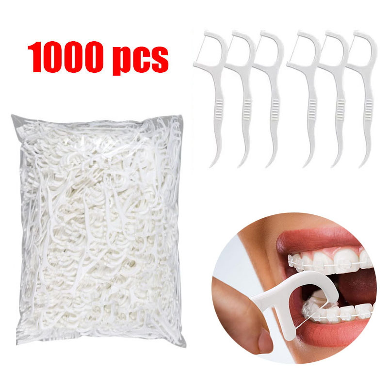 Lock Picking Set - 500/1000 szt. Miętowe patyczki do nici