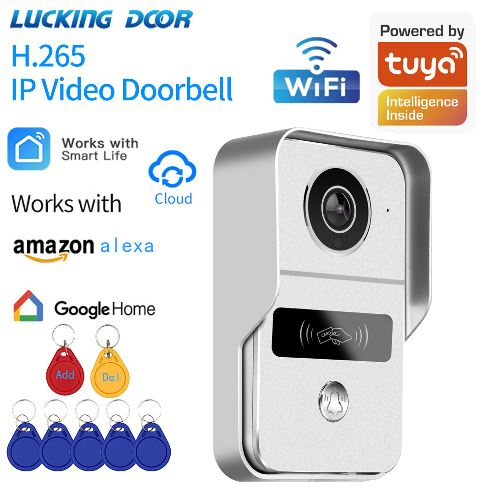 Home Security Doorbell Camera - Tuya Smart 1080P Kamera dzwonkowa WiFi
