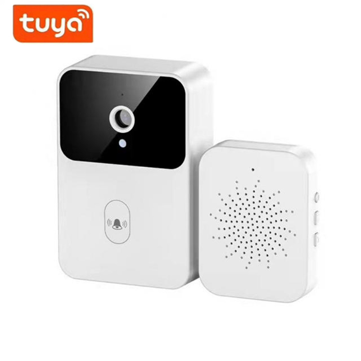 Home Security Doorbell Camera - Bezprzewodowy dzwonek do drzwi WiFi Tuya,