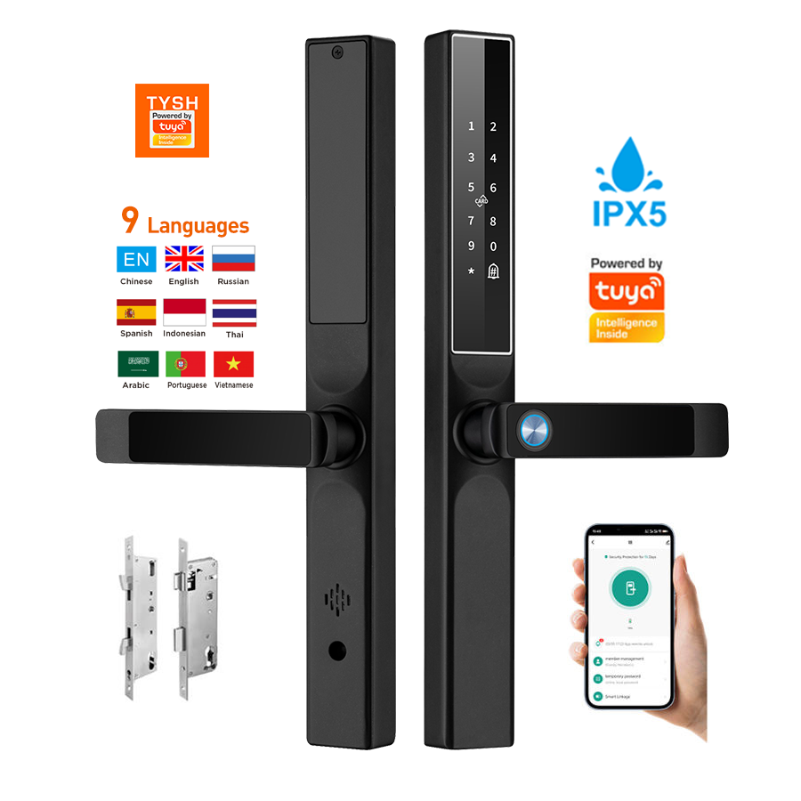 Home Security Ideas - Inteligentny zamek do drzwi Tuya z