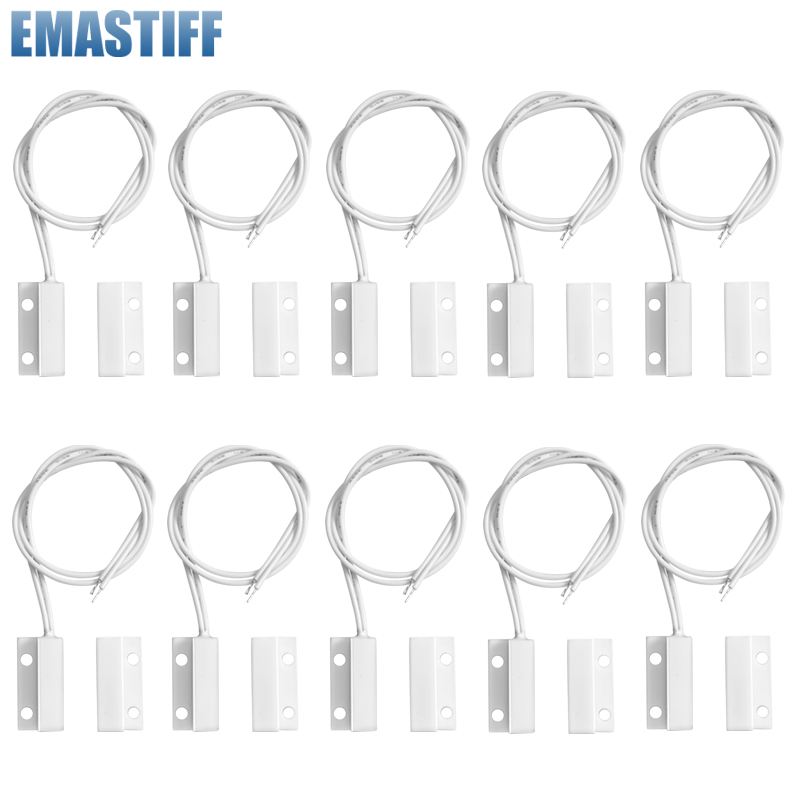 Home Security Product - 1/2/3/4/5/10/20 SZT. MC-38 Przewodowy Czujnik Magnetyczny