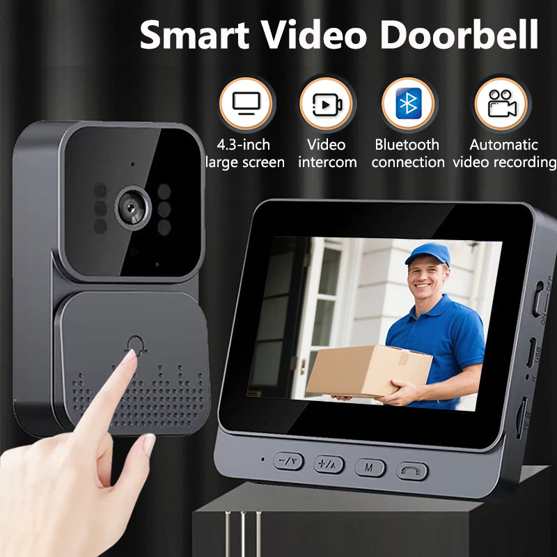 Home Security Doorbell Camera - Bezprzewodowy wideodomofon dzwonek do drzwi HD