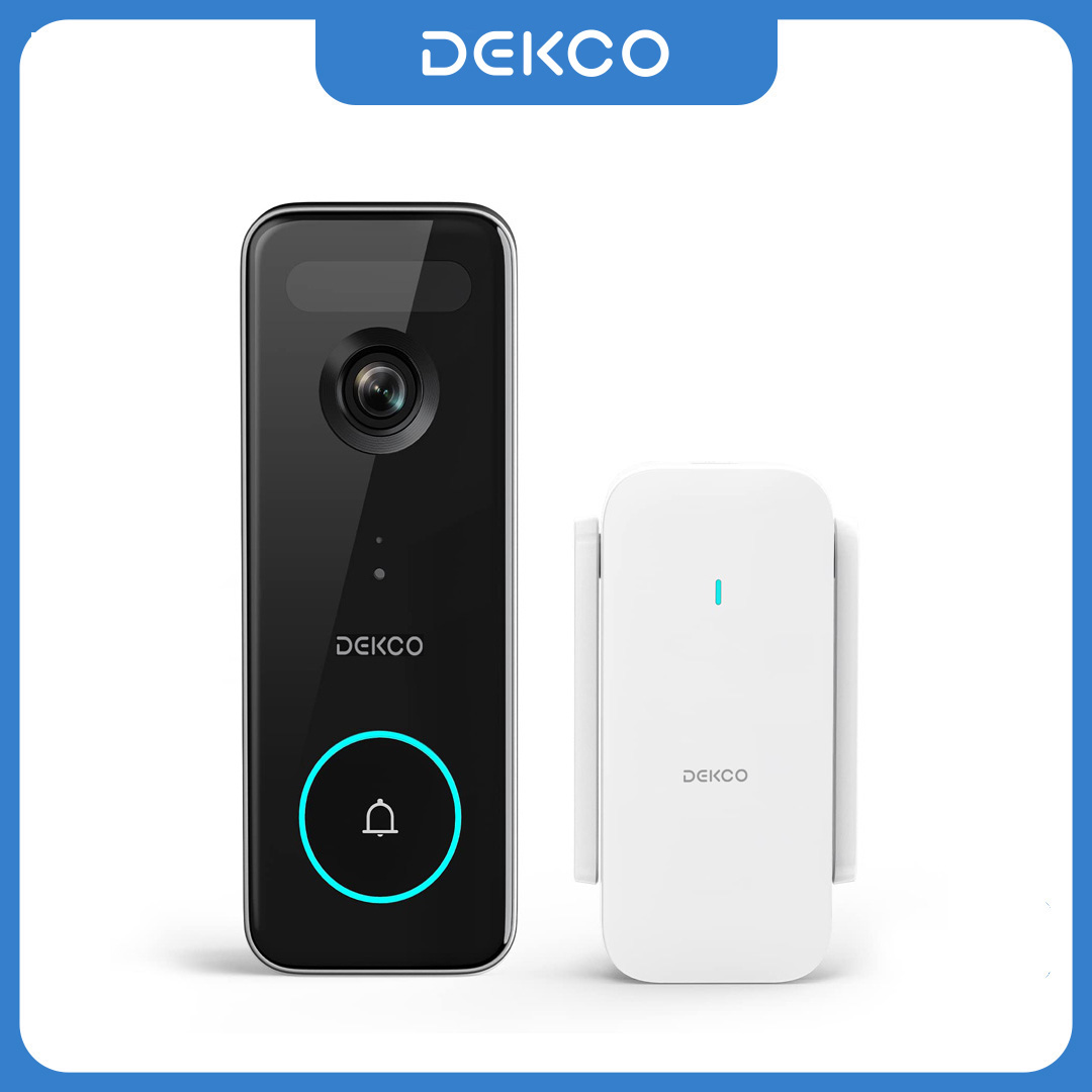 Home Security Doorbell Camera - Dekco 5MP Ultra HD WiFi Wideodomofon