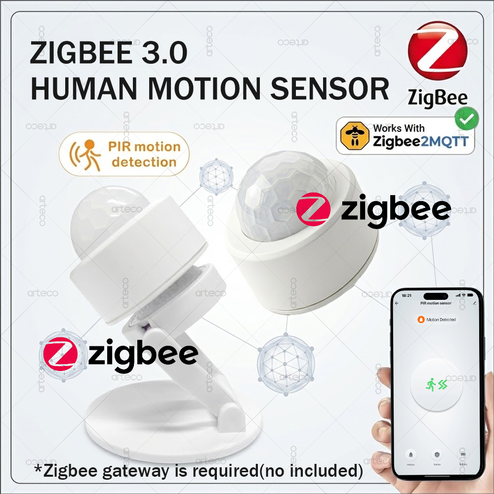 Home Security Business - Czujnik ruchu PIR Zigbee 3.0 Mini,