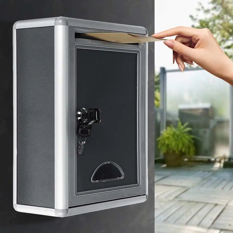Home Security Letters - Ze stopu aluminium skrzynka pocztowa uchwyt