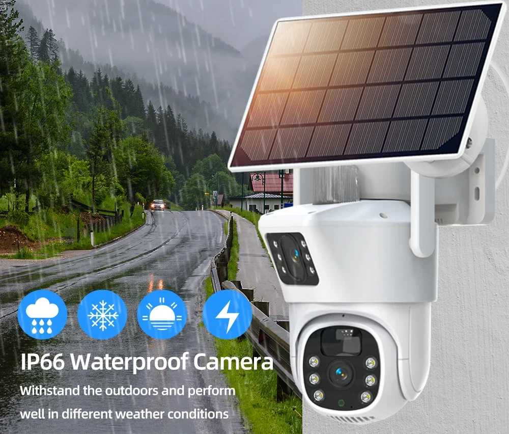 4K 8MP podwójny obiektyw Syste – Home Security Monitoring System recenzja i cena