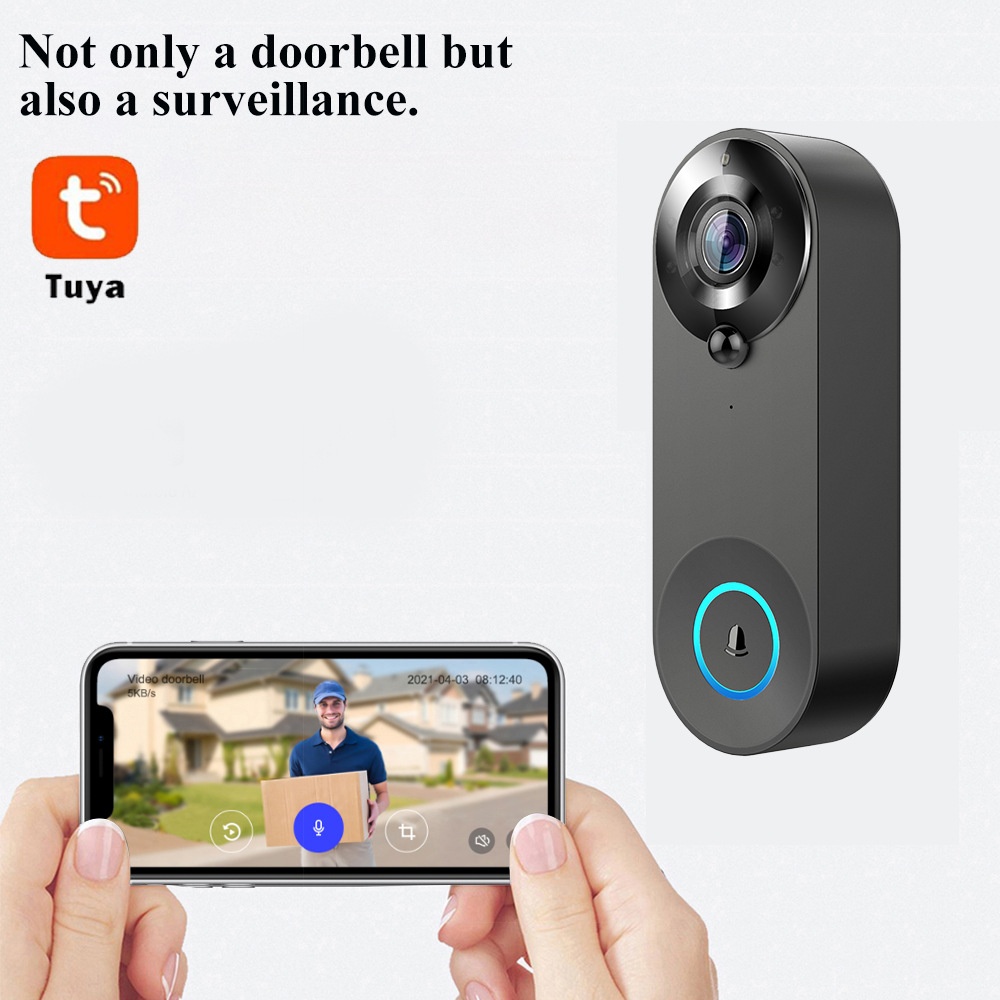 Tuya Bezprzewodowy Dzwonek do  – Home Security Ideas recenzja i cena