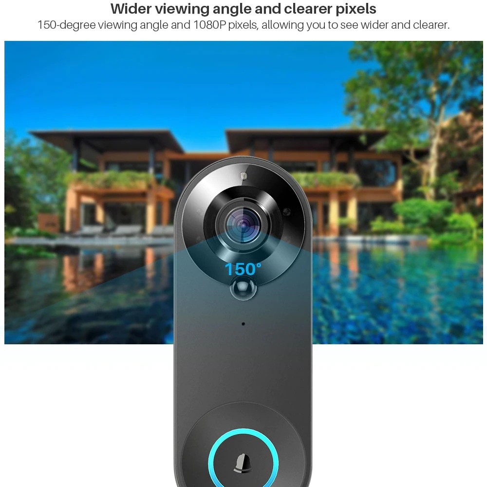Tuya Bezprzewodowy Dzwonek do  – Home Security Ideas recenzja i cena