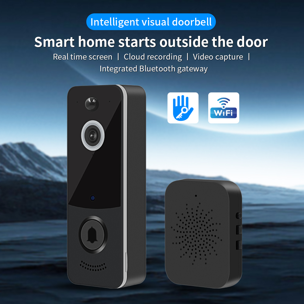 Dzwonek do drzwi z kamerą 1080 – Home Security Doorbell Camera recenzja i cena
