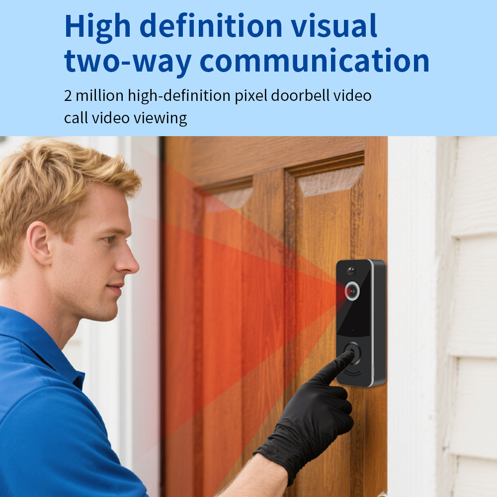 Dzwonek do drzwi z kamerą 1080 – Home Security Doorbell Camera recenzja i cena