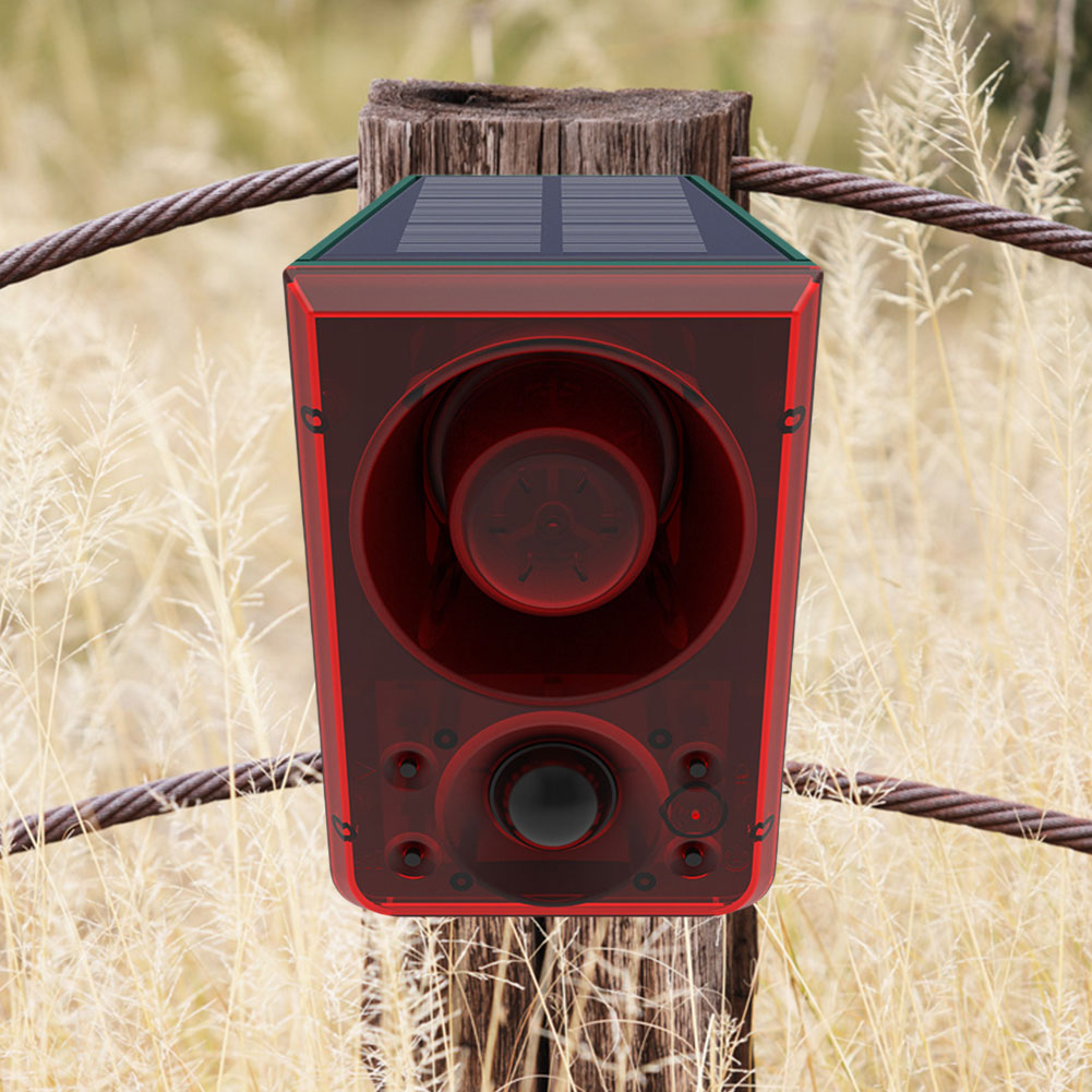 Zewnętrzny solarny alarm z czu – Barking Dog Alarm recenzja i cena