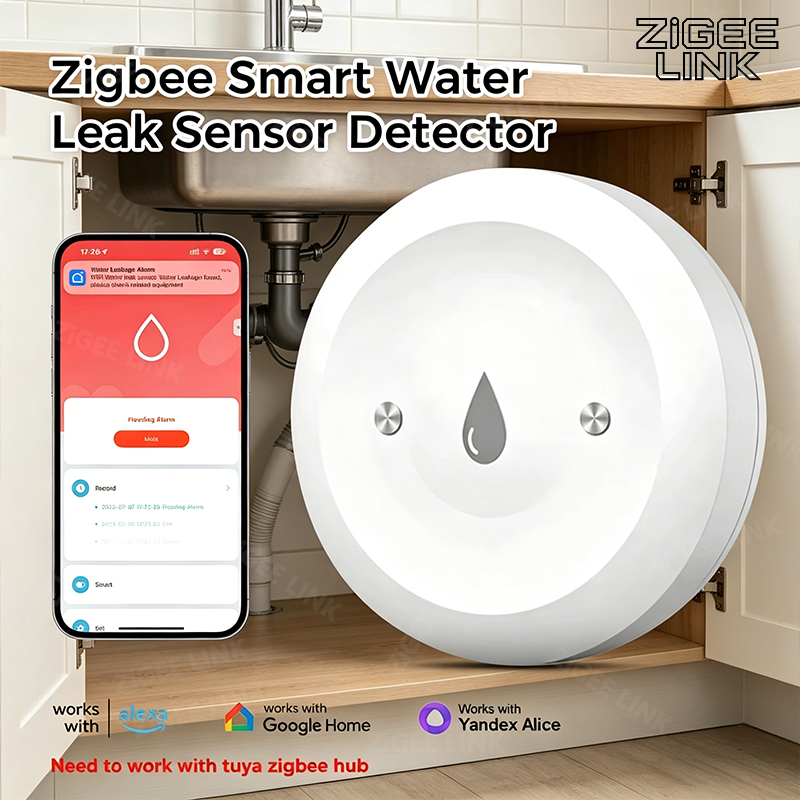 Inteligentny czujnik wycieku w – Home Security Home Assistant recenzja i cena