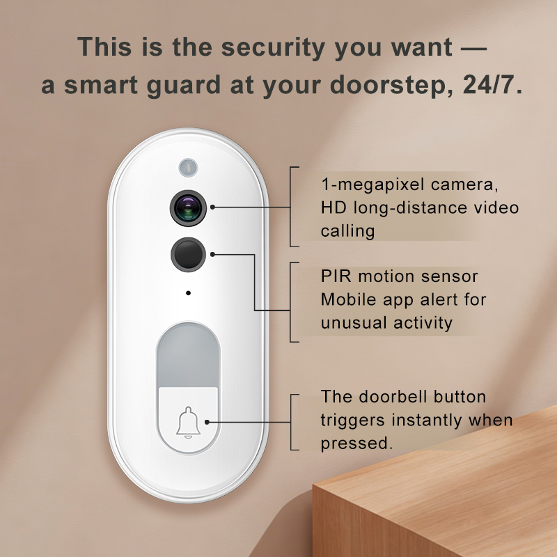Inteligentny wideodomofon Tuya – Home Security Doorbell Camera recenzja i cena