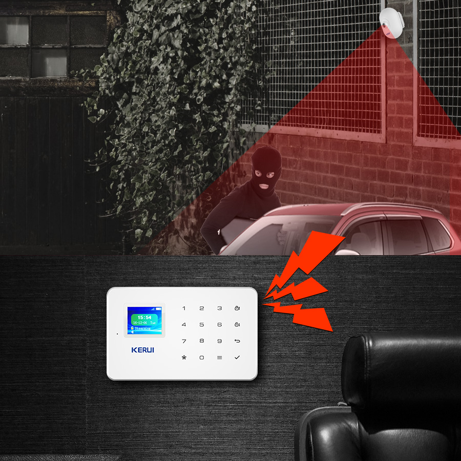 KERUI P861 zewnętrzny wodoodpo – Pet Immune Pir Sensor recenzja i cena