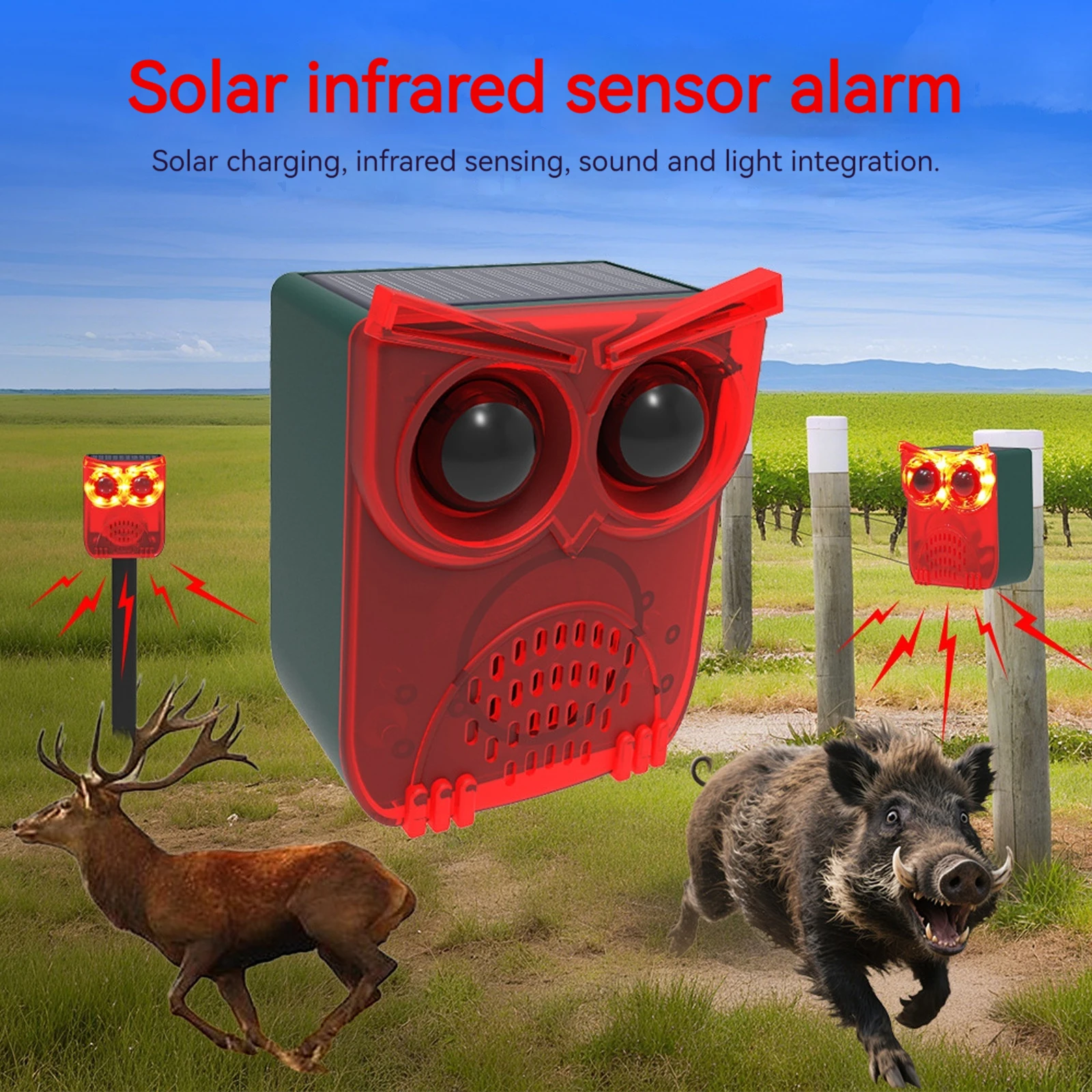 Zewnętrzny, wodoodporny, solar – Barking Dog Alarm recenzja i cena