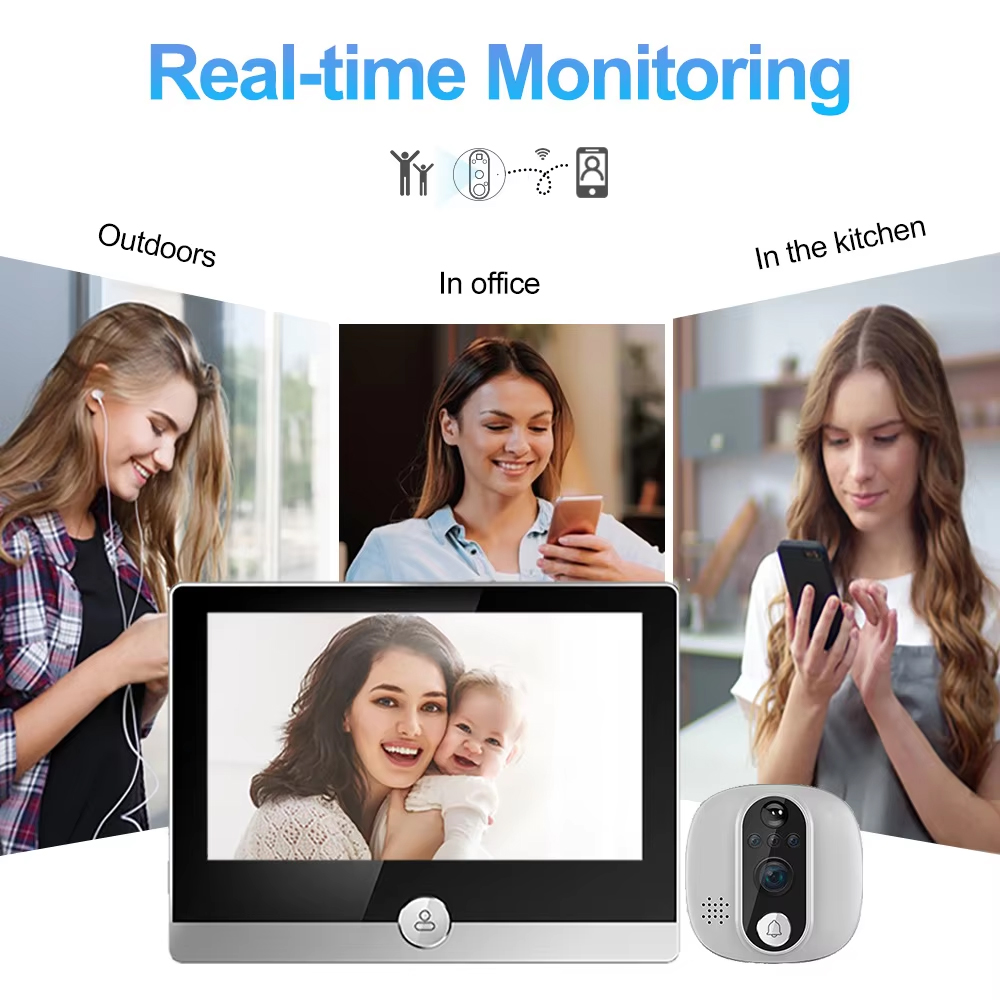 Tuya 1080P WiFi dzwonek do drz – Home Security Doorbell Camera recenzja i cena