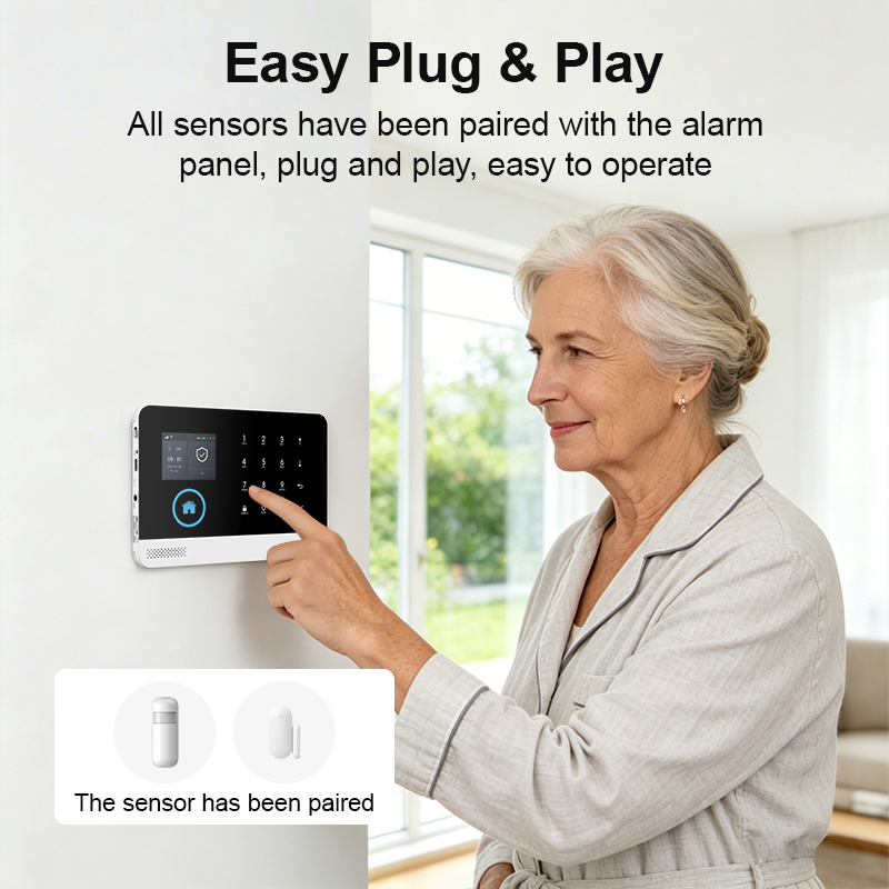 System alarmowy do inteligentn – Home Security Product recenzja i cena