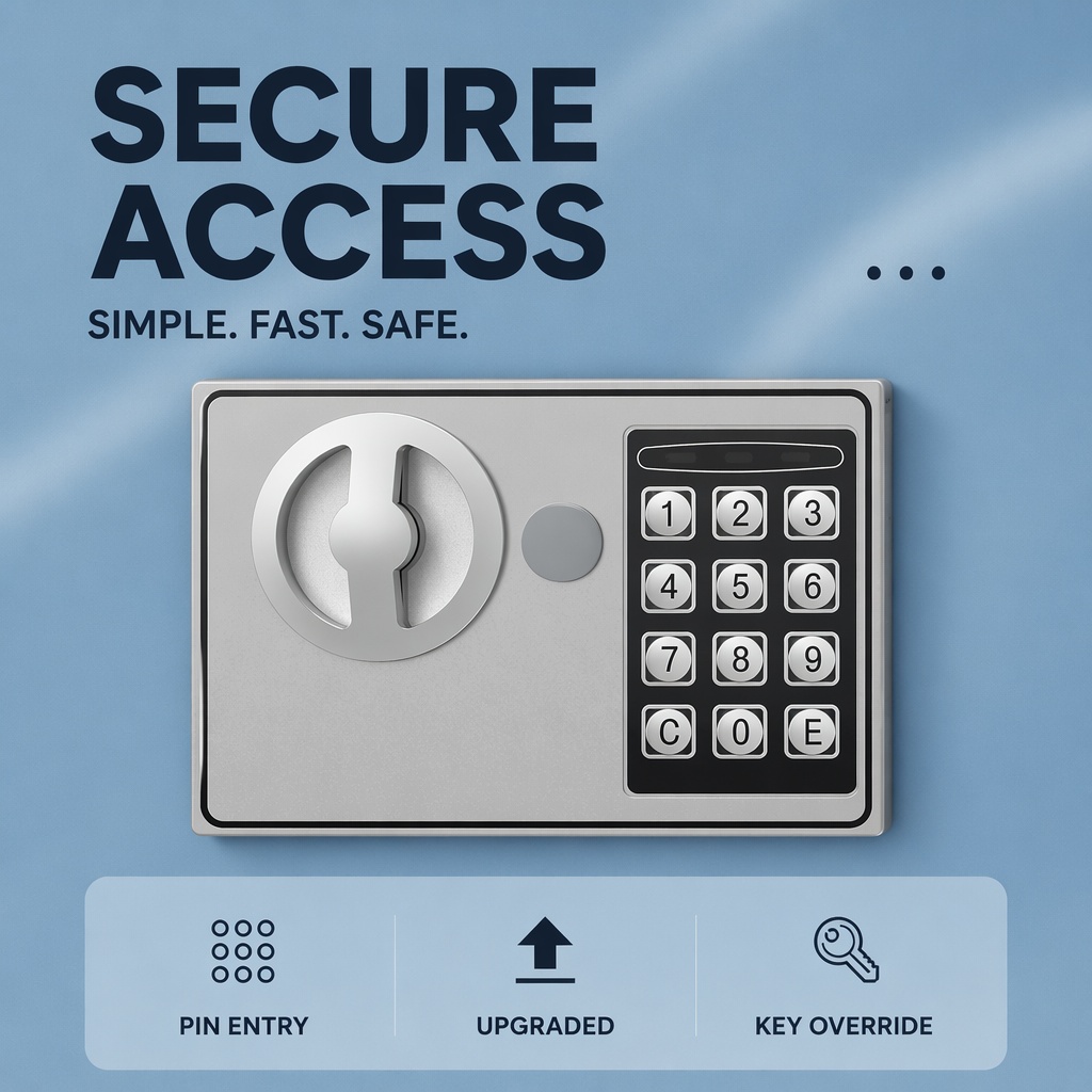 Całkowicie stalowa, elektronic – Home Security Ideas recenzja i cena