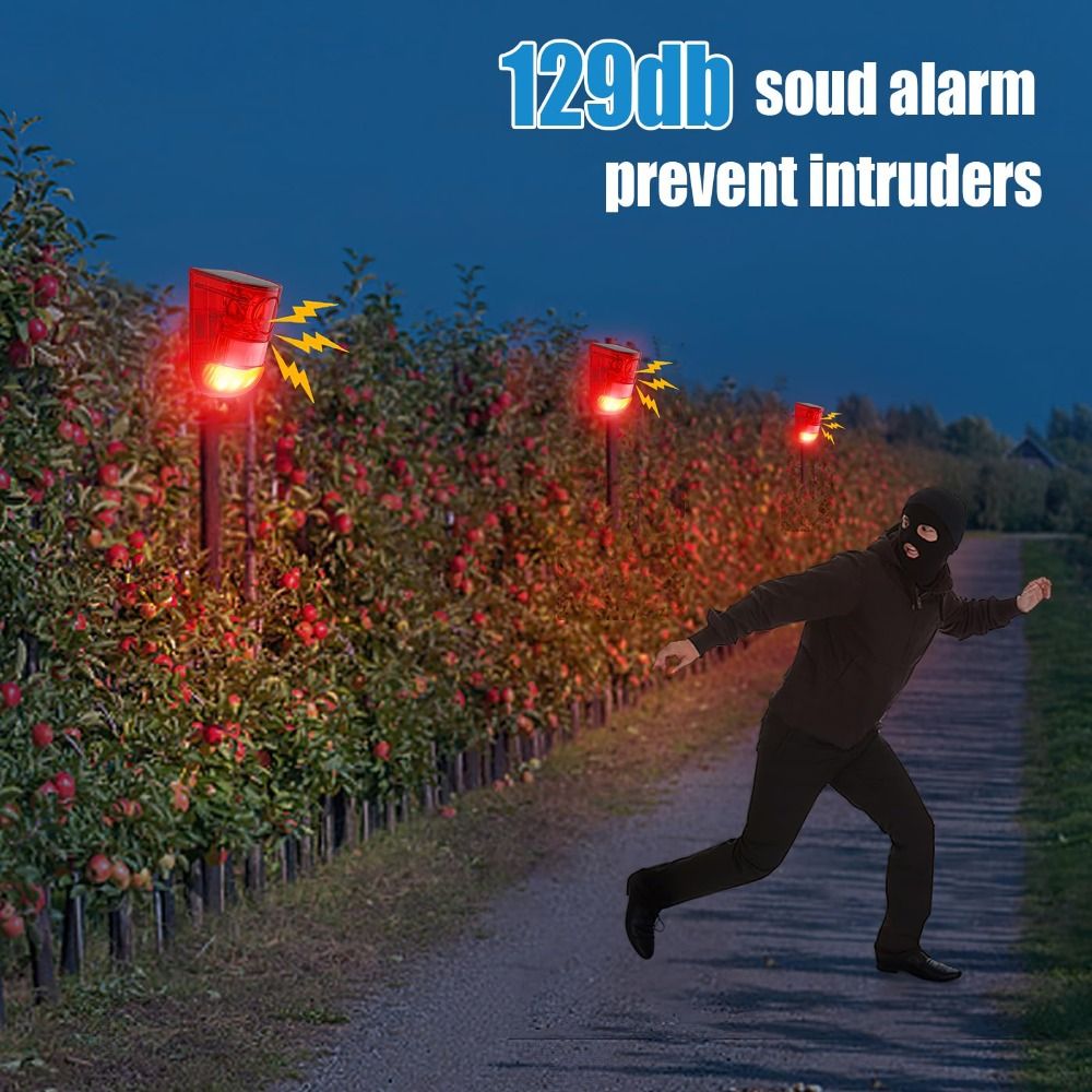 Alarm bezpieczeństwa solarny,  – Home Security Yard Sign recenzja i cena