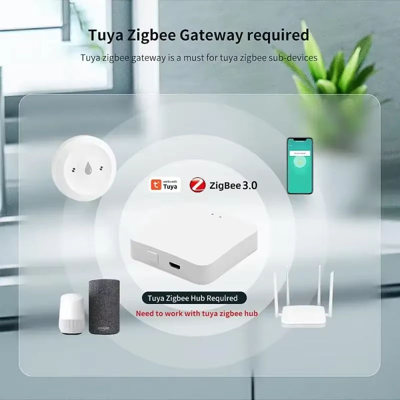 Czujnik wycieku wody Tuya ZigB – Home Security Monitoring System recenzja i cena