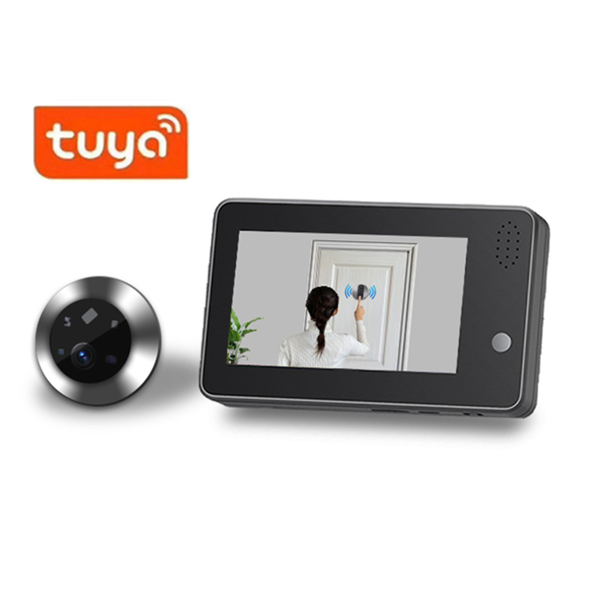 4,3-calowy inteligentny dzwone – Home Security Doorbell Camera recenzja i cena