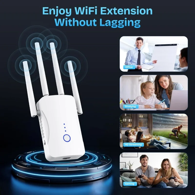 Wzmacniacz WiFi Dual Band 1200 – Home Security Network recenzja i cena