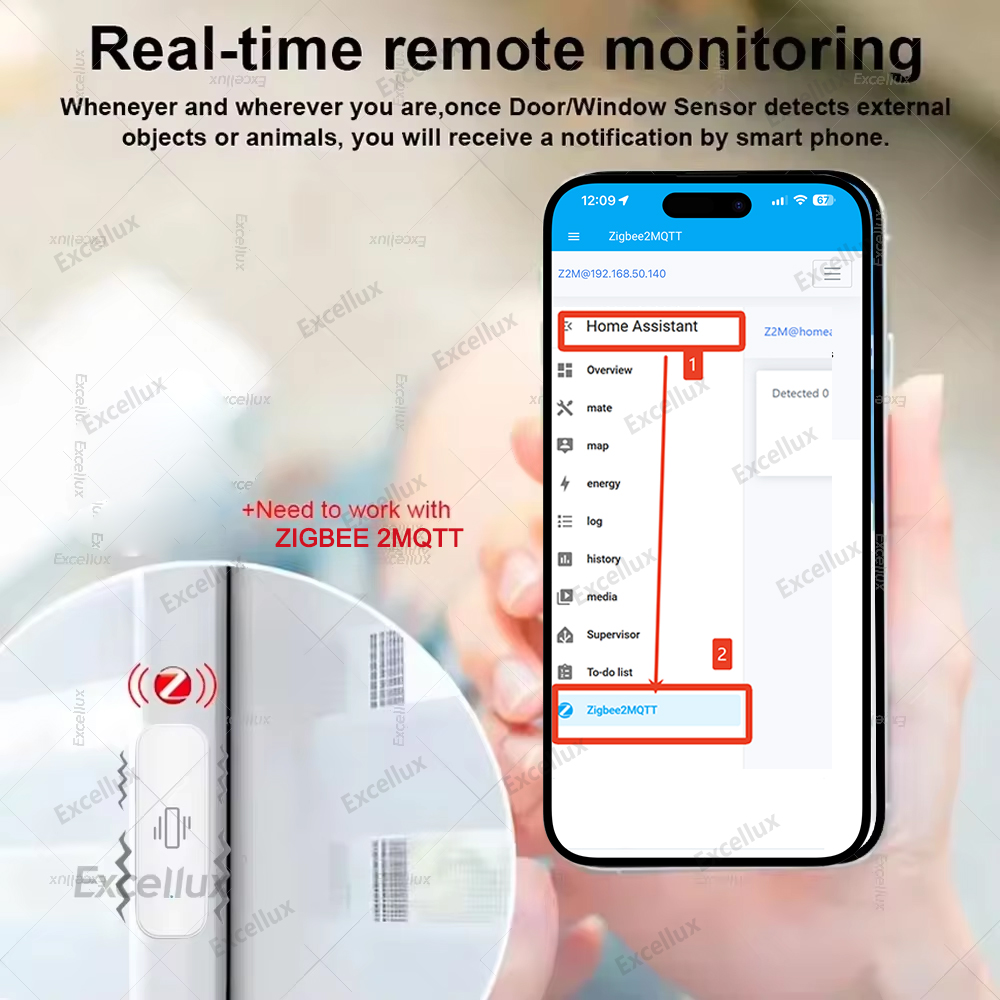 Inteligentny czujnik wibracji  – Home Security Home Assistant recenzja i cena