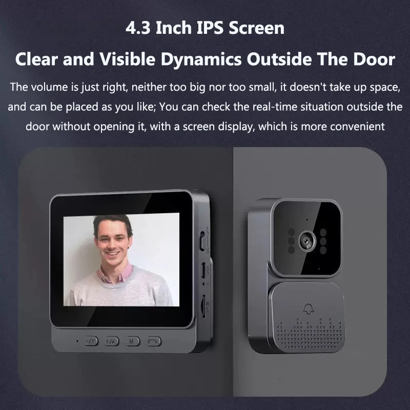 Bezprzewodowy wideodomofon dzw – Home Security Doorbell Camera recenzja i cena