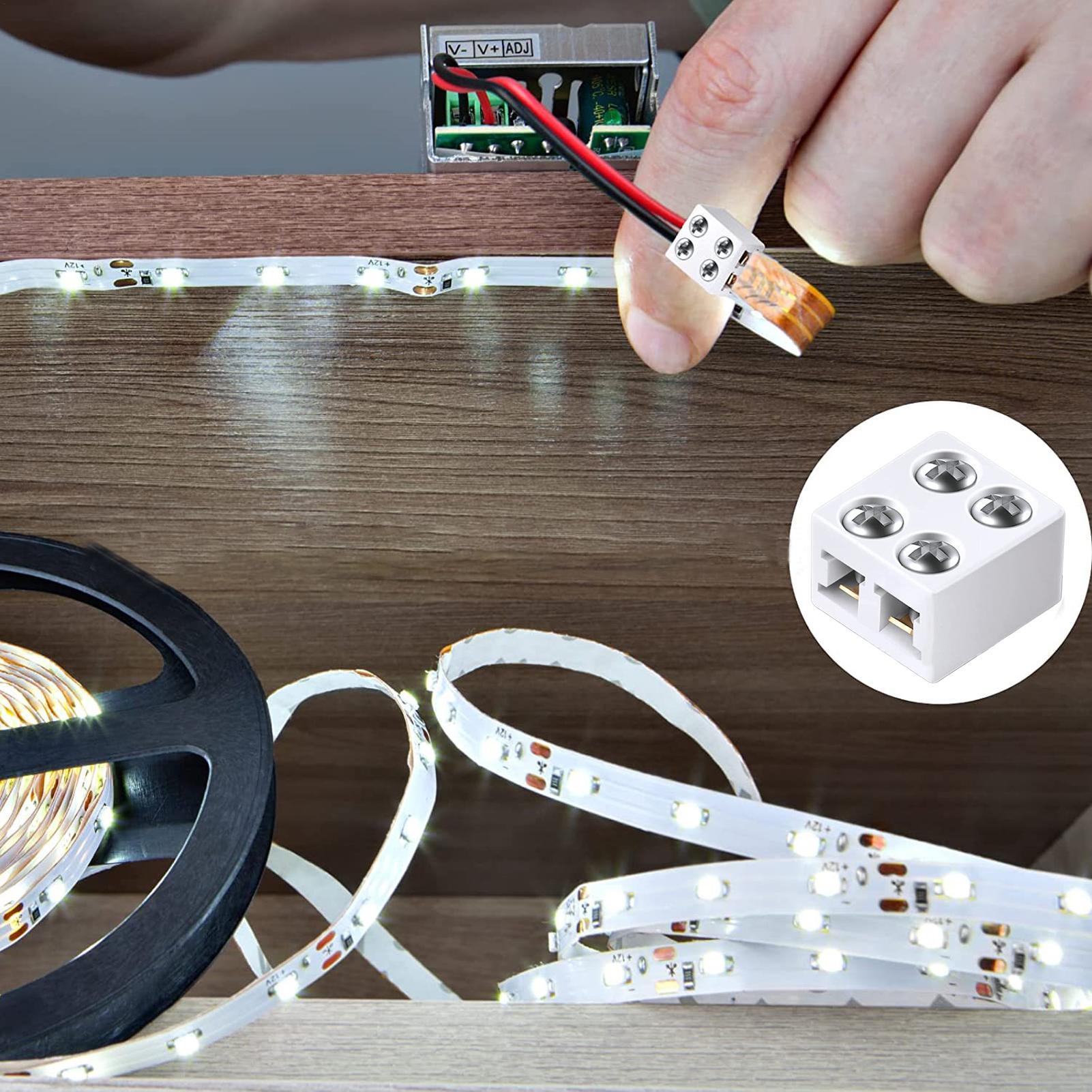 Złącza do taśm LED 8mm bez lut – Home Security Providers recenzja i cena