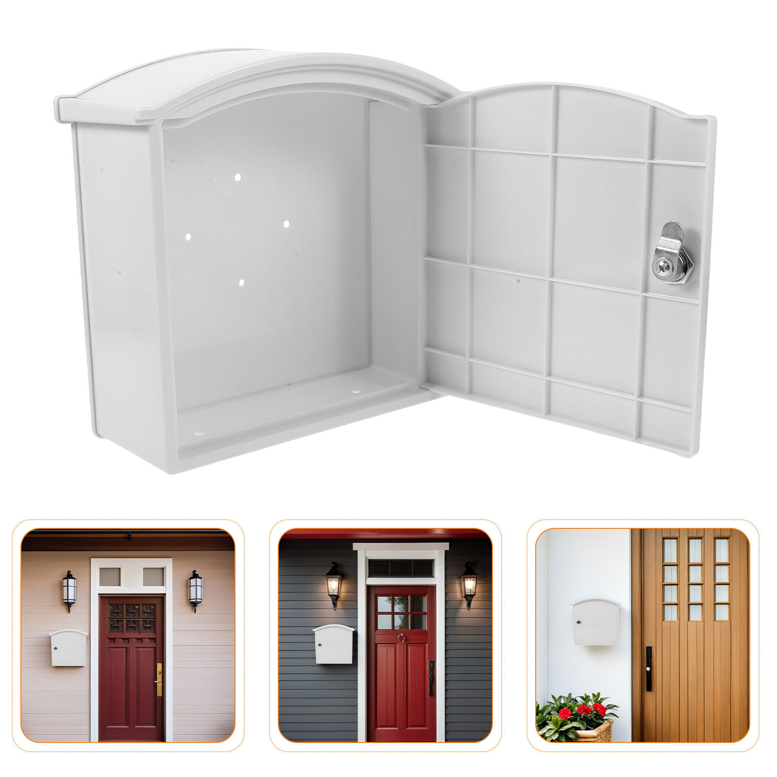 2 szt. Zewnętrzna rustykalna s – Home Security Letters recenzja i cena