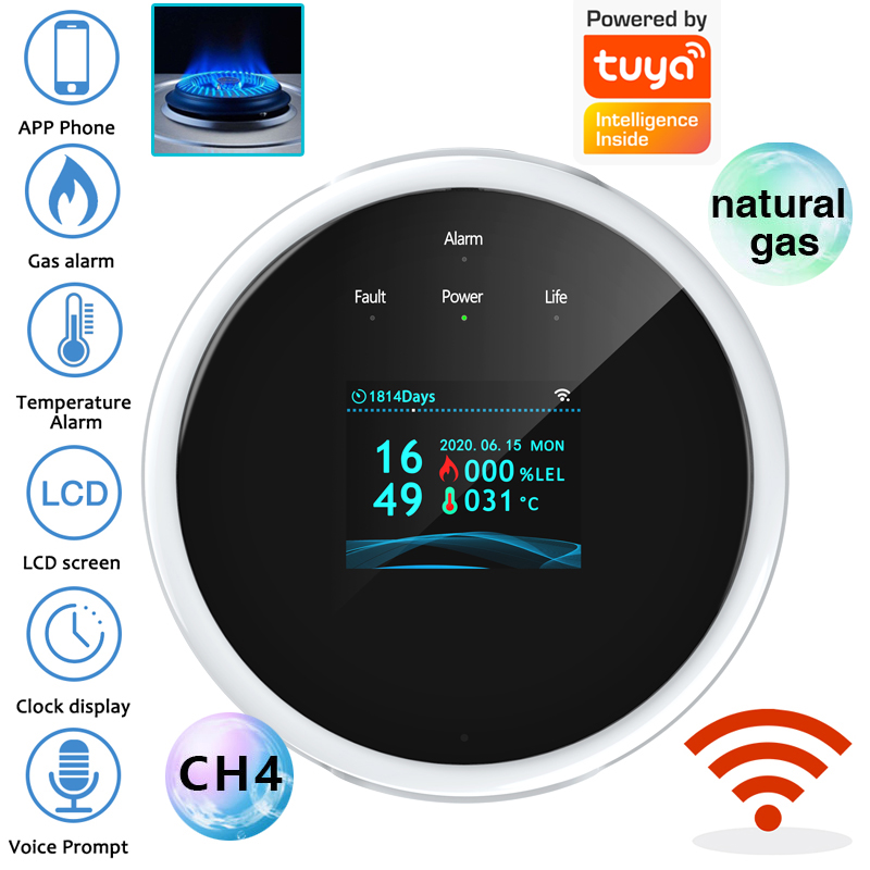 Czujnik gazu 2.4G WiFi, detekt – Home Security Network recenzja i cena