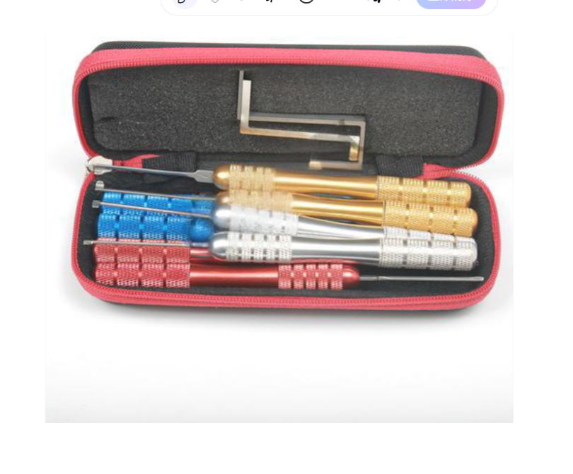 Profesjonalny zestaw do otwier – Lock Picking Set recenzja i cena