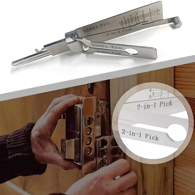 SS001 Pro Zestaw Dekodera Kluc – Lock Picking Set recenzja i cena