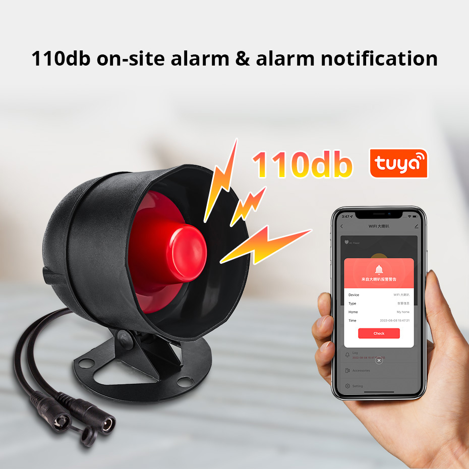 KERUI Tuya głośno głośnik wyso – Home Security Product recenzja i cena