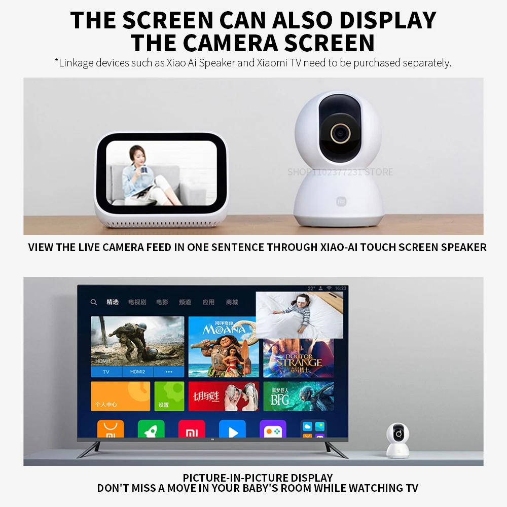 Kamera Xiaomi 2K PTZ Mi Smart  – Home Security Camera Xiaomi Mi 360 recenzja i cena