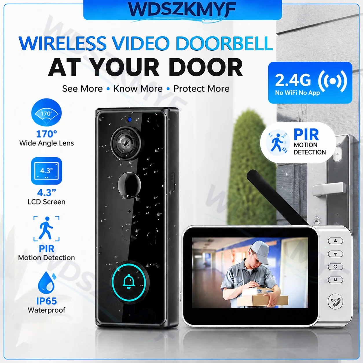 Nowa Wodoodporna Bezprzewodowa – Home Security Doorbell Camera recenzja i cena