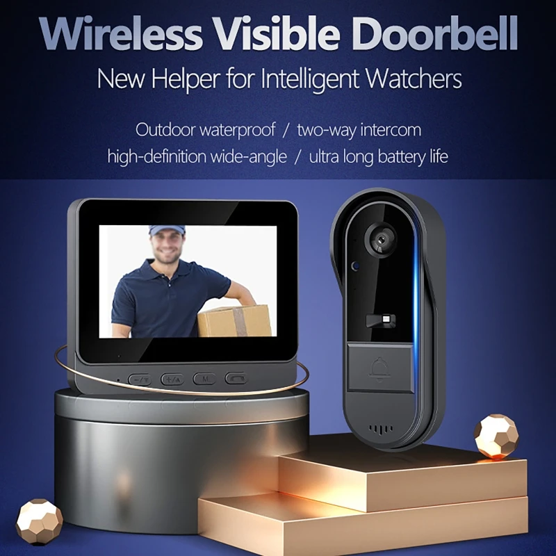 Zewnętrzny Bezprzewodowy Domof – Home Security Doorbell Camera recenzja i cena