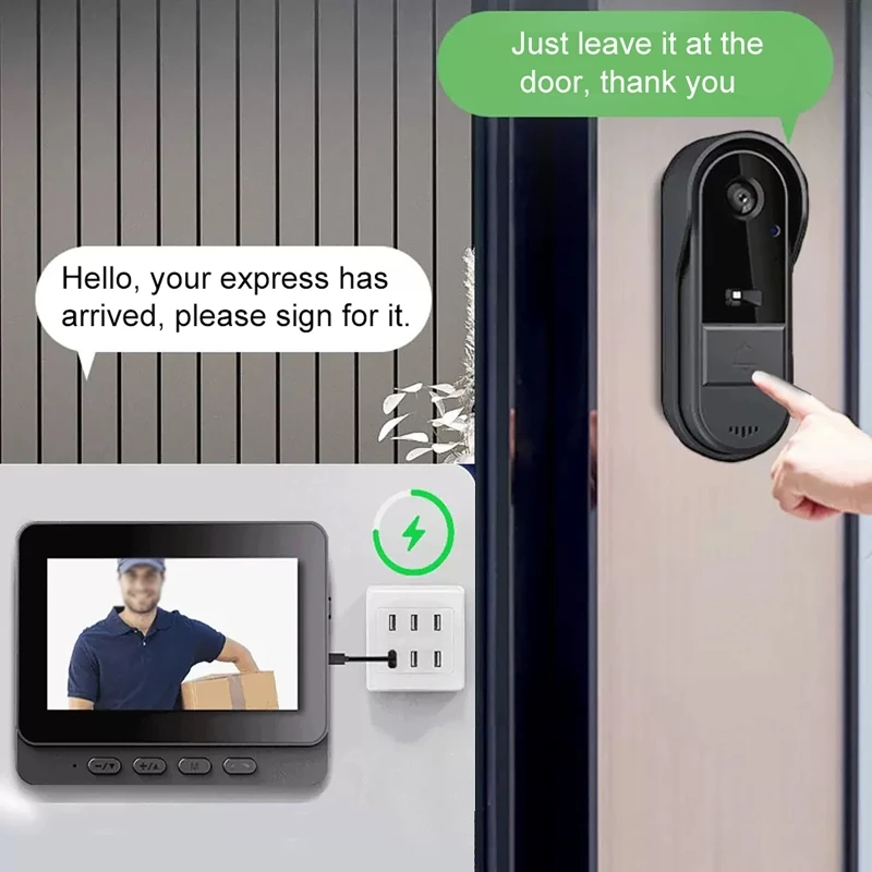 Zewnętrzny Bezprzewodowy Domof – Home Security Doorbell Camera recenzja i cena