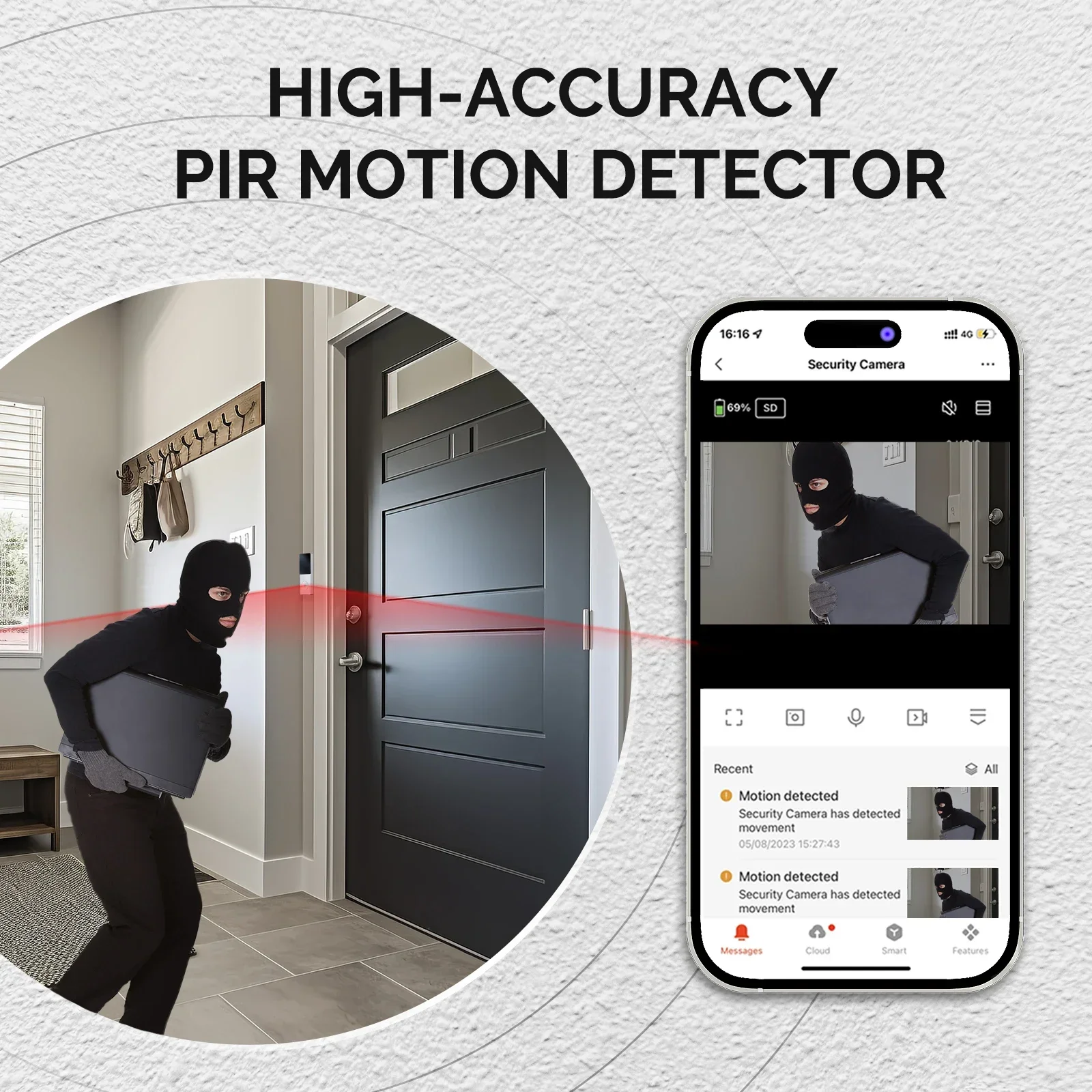 MOES Tuya Inteligentna kamera  – Home Security Product recenzja i cena